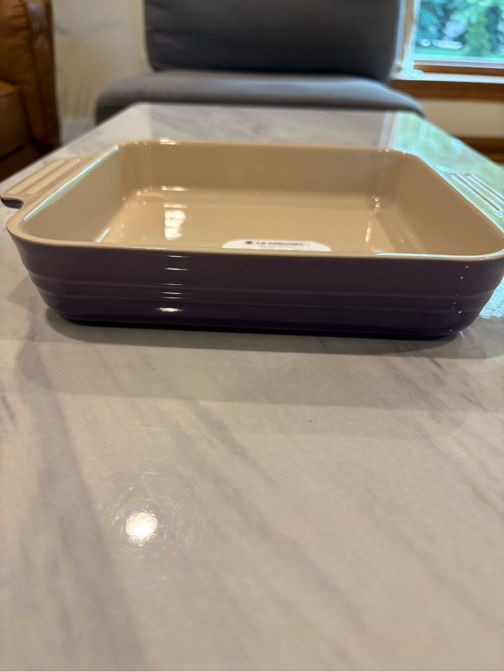 NWT Le Creuset Square Stoneware Baking Dish - Ultra Violet